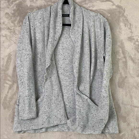 Verve Ami Sweaters - VERVE AMI | XL WOMENS | SHAWL SWEATER RELAXED FIT CARDIGAN in GRAY